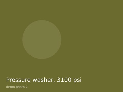 Pressure washer, 3100 psi, photo 2