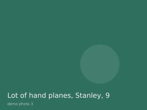 Lot of hand planes, Stanley, 9, photo 3