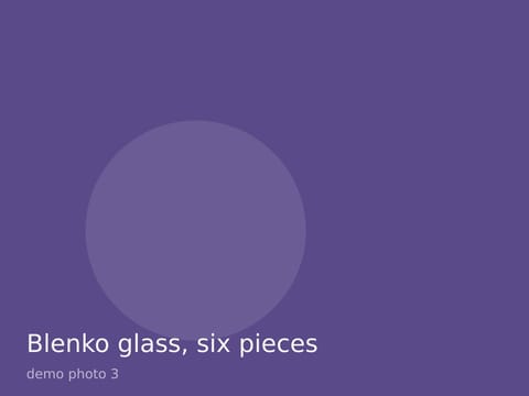 Blenko glass, six pieces, photo 3