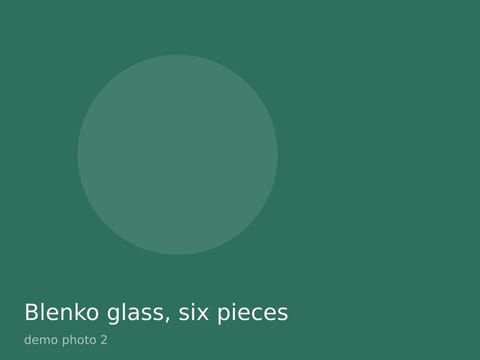Blenko glass, six pieces, photo 2