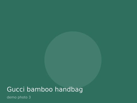 Gucci bamboo handbag, photo 3