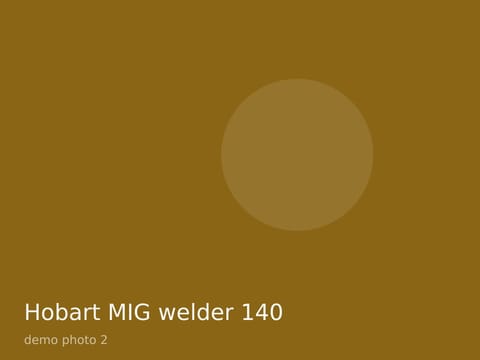 Hobart MIG welder 140, photo 2