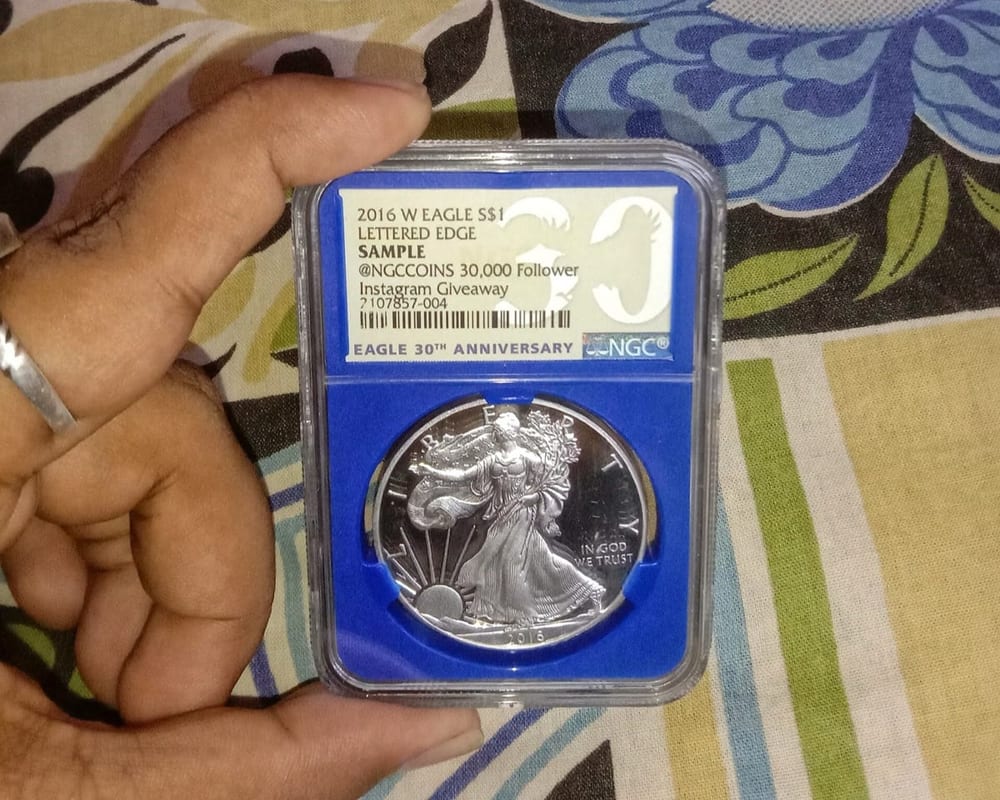 2015 American Silver Eagle, 30th anniversary proof